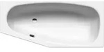 Kaldewei Advantage - Asymmetrische Badewanne Mini Links 836, 157x70/48 Cm,