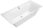 Villeroy&boch - Squaro Edge 12 - Badewanne Duo, 170x75 Cm, Quaryl, Wei&szlig;