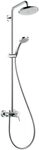 Hansgrohe Croma Showerpipe 220 1-jet Mit Einhebelmischer, Chrom,