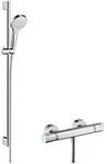 Hansgrohe - Croma Select S - Duschset Vario Mit Thermostatbatterie, Duschstange 90