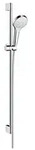 Hansgrohe - Croma Select S Multi Brauseset 26570400 Weiss-chrom, 90 Cm Brausestange