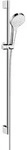 Hansgrohe - Croma Select S - Brausegarnitur 1jet 0,90 M, Wei&szlig; / Verchromt 26574400