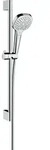 Hansgrohe - Croma Select E - Brausegarnitur Multi 0,65 M, Ecosmart 9 L/min, Wei&szlig; /