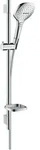 Hansgrohe Raindance Select E - Brausegarnitur 120, Ecosmart 9l/min, 3 Strahlen,