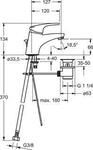 Waschtisch-einhandmischer Mix Xs 01102283 - Hansa