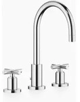 Dornbracht - Tara Waschtisch-3-lochbatterie Mit Ablaufgarnitur 20713892 Chrom