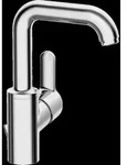 Hansa - Waschtischarmatur Primo 49542203 Chrom, Schwenkbar, Mit Ablaufgarnitur