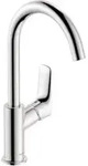 Logis Einhebel-waschtischmischer 210mm 5l/min Chrom Mit Schwenkauslauf Und