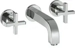 Axor Citterio 3-loch Waschtischarmatur Unterputz, - Hansgrohe
