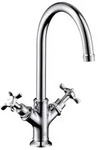 Hansgrohe Axor Montreux Zweigriff Waschtischarmatur 210, Ohne