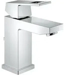 Grohe Eurocube Waschtischarmatur 2339000e Mit Ablaufgarnitur, Silkmove Es, Chrom