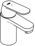 Grohe - Eurosmart Cosmopolitan Einhand-waschtischbatterie, Chrom 1/2&prime;&prime; S-size
