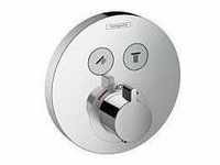 Shower Select s Thermostat 15743000 Unterputz Thermostat, für 2 Verbraucher, chrom -