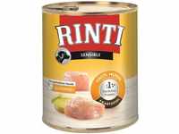 Rinti - Sensible Hundenassfutter Huhn & Kartoffel 800 g Adult Nassfutter