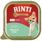 Rinti Gold Mini Schale 100g - Hirschfleisch Mit Rindfleisch 100g