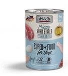 Macs Dog Puppy Hundenassfutter Junior Getreidefrei 400 G Huhn & Kalb Nassfutter...