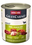 Animonda - Grancarno Adult Rind+kaninchen Mit Kr&auml;utern 800g Hundefutter...