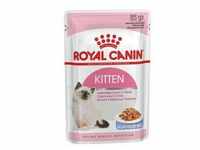 Royal Canin - Kitten 85 g (Sauce) fЩr Ktzchen von 4 bis 12 Monaten - 12 Umschlge 85