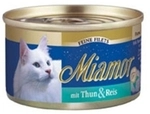 Miamor Feine Filets In Gelee 100g Dose - Thunfisch Mit Reis 100g