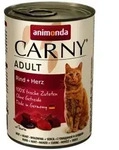Animonda Carny Adult - Rindfleisch Und Herzen F&uuml;r Ausgewachsene Katzen, 400g