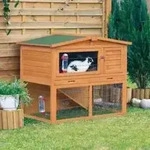 Trixie Natura Kleintierstall Braun 124x102x78 Cm