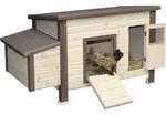 Kerbl Thermo H&uuml;hnerstall No Frost Stall Beheizbar, Ma&szlig;e 146x74x82 Cm