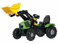 Deutz-Fahr 5120 mit Frontlader Traktor Tretttraktor grün - Rolly Toys