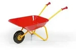 Rolly Toys - Kinderschubkarre Aus Metall, Ab 2,5 Jahre, Bis 25 Kg, Kunststoffgriff