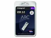 32GB USB3.0 drive arc metal up to R-200 W-20 mbs USB-Stick usb Typ-A 3.2 Gen 1...
