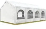 Toolport Hochwertiges Partyzelt 4x8 M Pavillon Zelt Pe Plane 450 N Gartenzelt