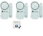 Smartwares Fenster- Und T&uuml;ralarm Mini 3er Set