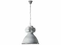 Lampe Anouk Pendelleuchte 48cm Glas grau antik 1x A60, E27, 60W, geeignet für