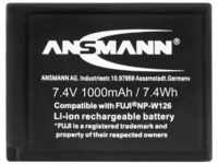 Ansmann - Akkupack A-Fuj np-w 126 Ersatz für Kamera Finepix X-E1… 1400-0029