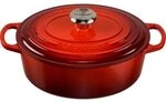 Le Creuset - Signature Br&auml;ter Kirschrot Oval 33 Cm