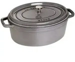 Cocotte Oval, Gusseisen, Graphitgrau, 11 Cm - Staub