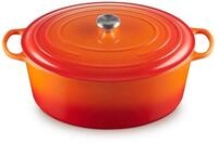 Le Creuset Signature Ovale Br&auml;ter 40 Cm Vibrante Farbe