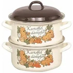 Kartoffeld&auml;mpfer/bio-d&uuml;nster Emailliert &Oslash; 20 Cm