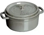 Staub Mini-kokotte 10 Cm Rund, Gusseisen, Graphitgrau