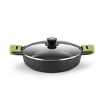 Niedriger Kochtopf Mit Deckel Aus Aluminiumguss 32cm Vor 400532 Bh