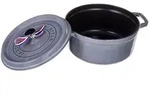 Staub - Cocotte Rund Graphitgrau 24 Cm