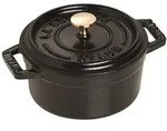 Staub Cocotte Br&auml;ter Mini New Classic Gusseisen 0,25 Liter &Oslash;10cm Schwarz