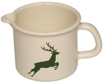 Riess-kelomat - Riess Country Hirsch Gr&uuml;n Schnabeltopf &Oslash;9cm, 0,5liter H:8,5cm