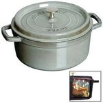 Staub Cocotte, Rund 28 Cm Grafitgrau
