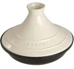 Staub Tajine 20cm Rund Cream, Gusseisen