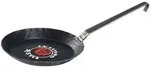 Bratpfanne Schmiedeeisern Mit Hakenstiel &Oslash;28cm Schwarz
