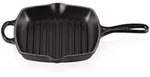 Grillpfanne Gusseisen Quad. Schwarz 26 Cm - Le Creuset