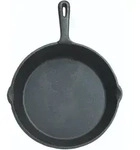 Kitchencraft Gusseisen Bratpfanne De, Induktionskochen, Rund, Gusseisen, 24 Cm