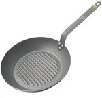 De Buyer - Grillpfanne Mineral B Element 32 Cm Eisenpfanne Gerippt