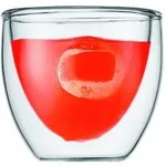 Set Mit 2 Doppelwandigen Gl&auml;sern 8cl Bodum 4557-10