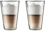 Bodum Set Gl&auml;ser Transparent 0,4 L Doppelwand